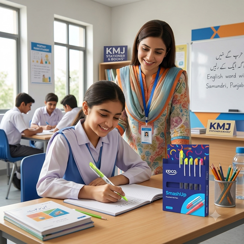 Smash Up Fountain Pen | Premium Stationery Pakistan | KMJ